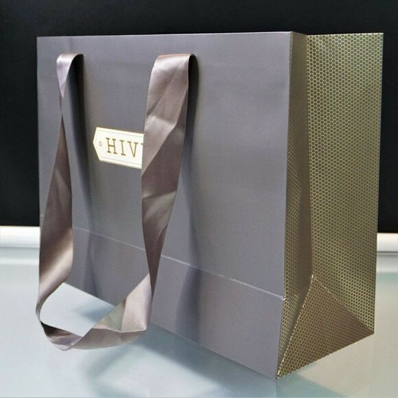 Hive Boutique Store West Palm Beach Florida Totes 2 Paper Gift Bags Rope Handle - Picture 4 of 6